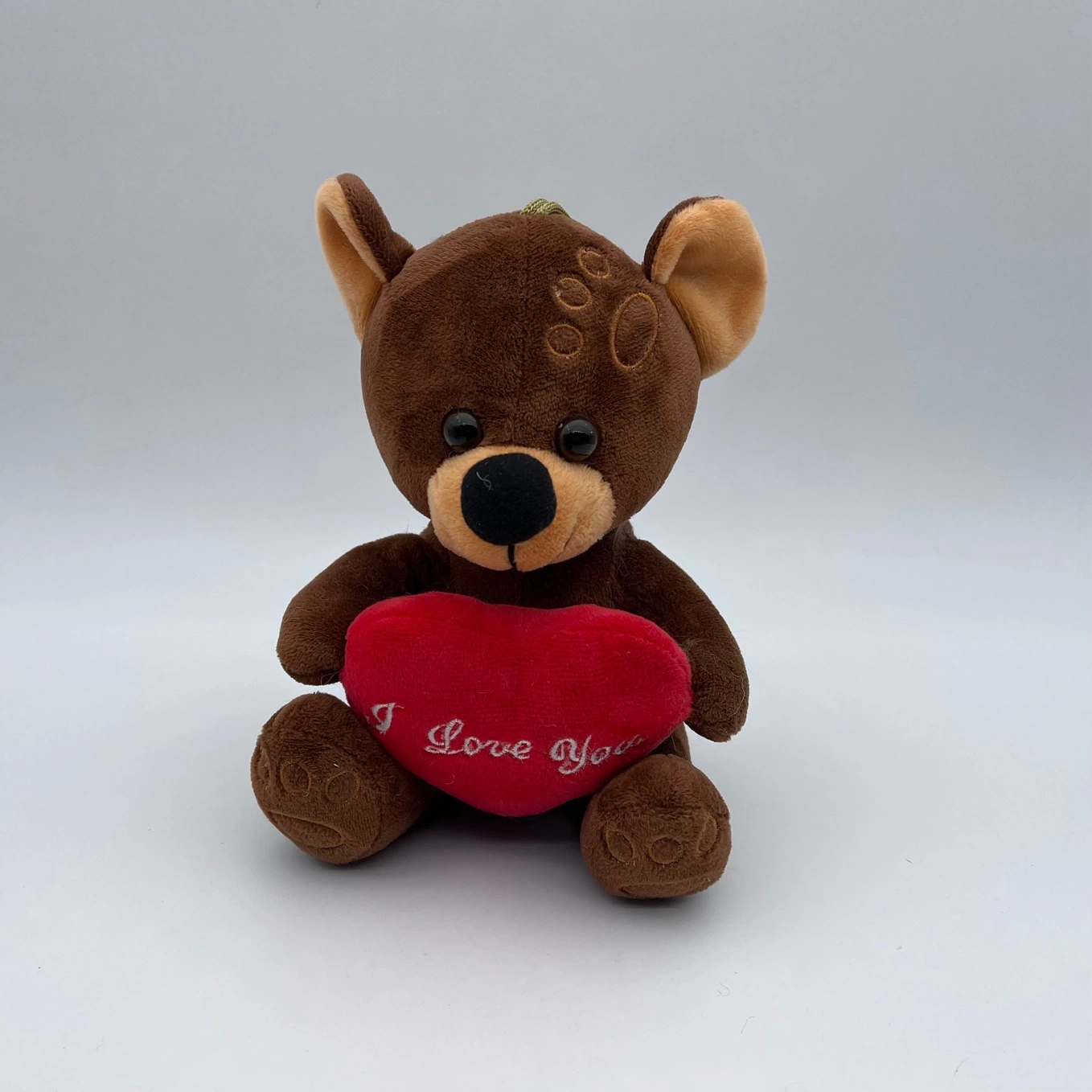 Wholesale/Supplier Hot Selling Artificial Best Gift Gold Rose Teddy Bear for Valentine's Day Drop Shipping