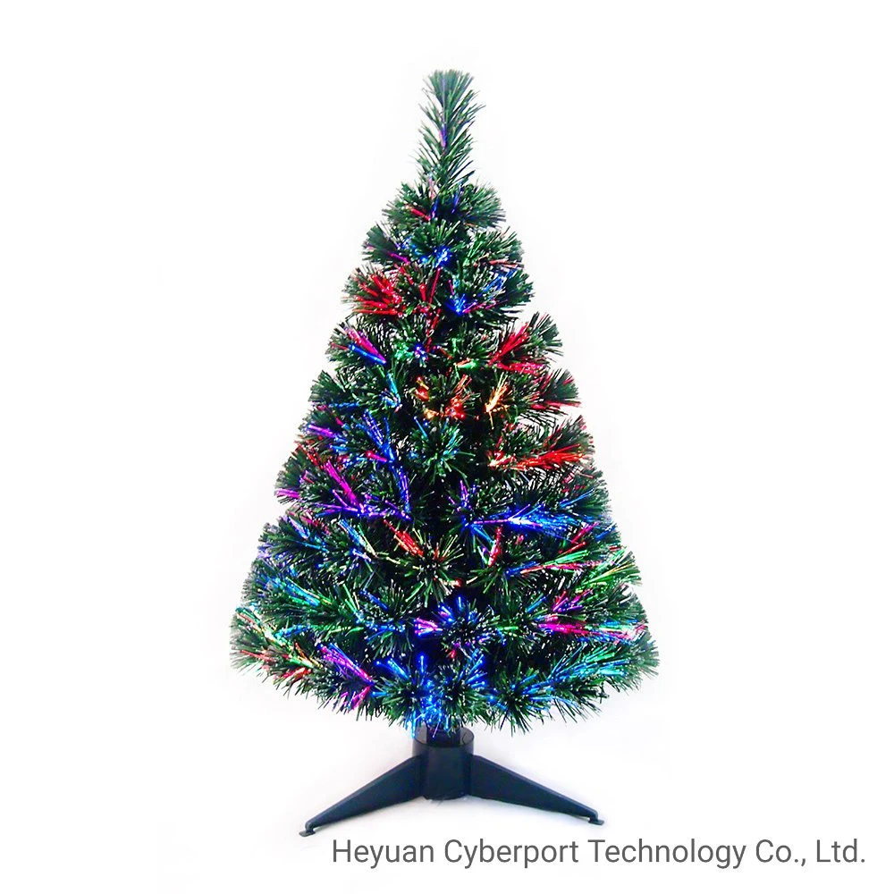 36'' Pre-Lit Fiber Optic Tree Christmas Decoration