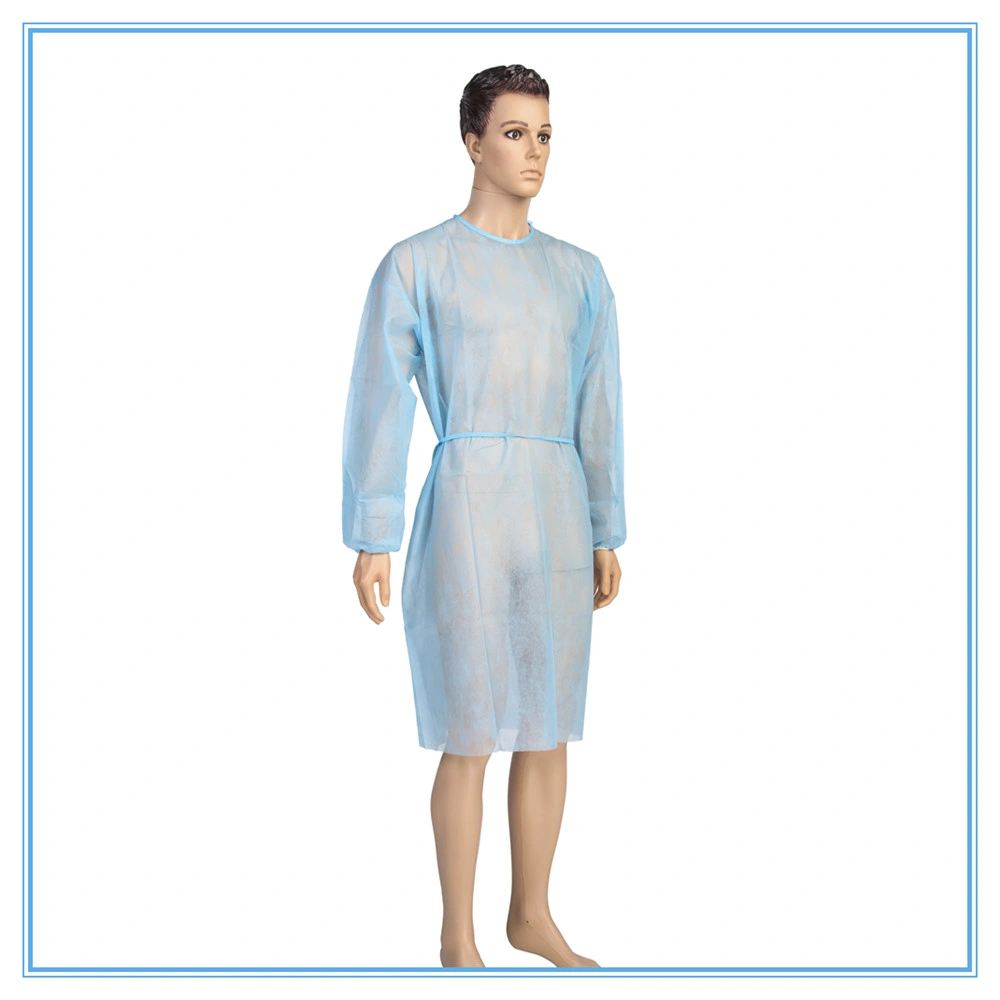 Extra Large Unisex Disposable Polypropylene Labcoat with Elastic Cuffs