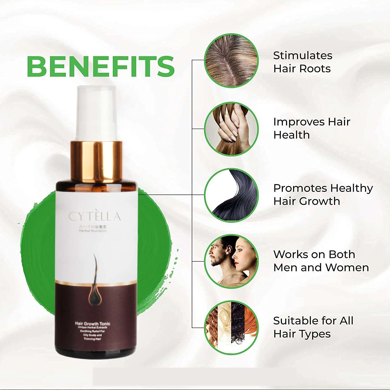 Manufautrure Wholesale/Supplier for Hair Loss Treatment Styling Deep Moisturizing Hair Growth Spray