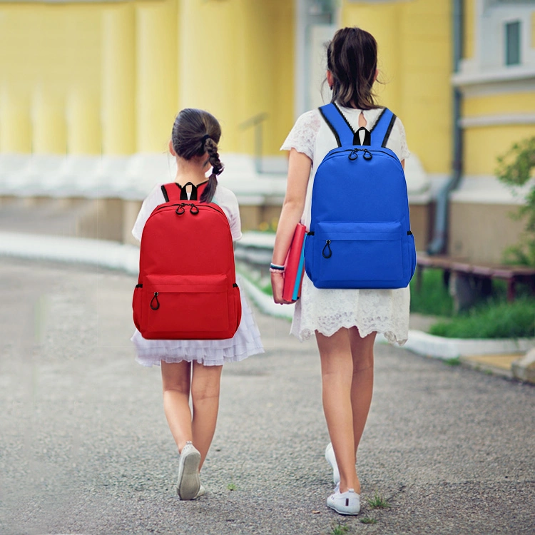 Mayorista/Proveedor de mochilas escolares personalizadas para niños y niñas de primaria, 100% poliéster