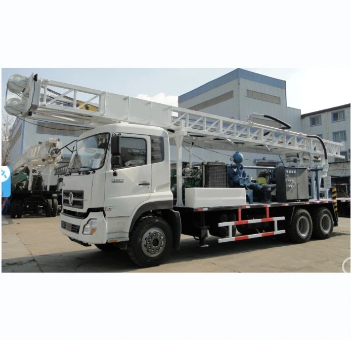 400m Open Air Wheeled Truck off-Road Bore Well Water Tap Drilling Machine