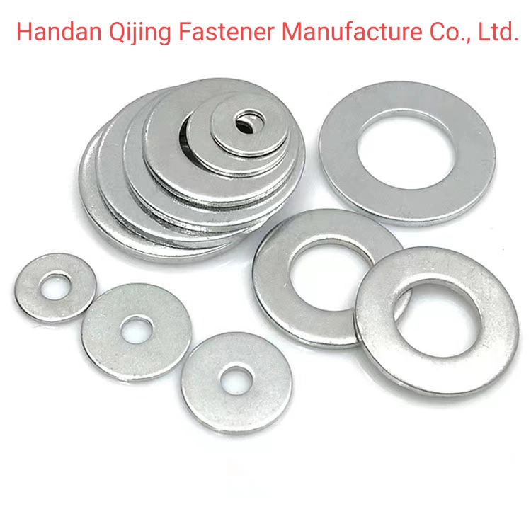 Fastners Carbon Steel Stainless Steel Alloy Steel Black Zp Plain Square Spring Flat Gasket Washers for Bolts