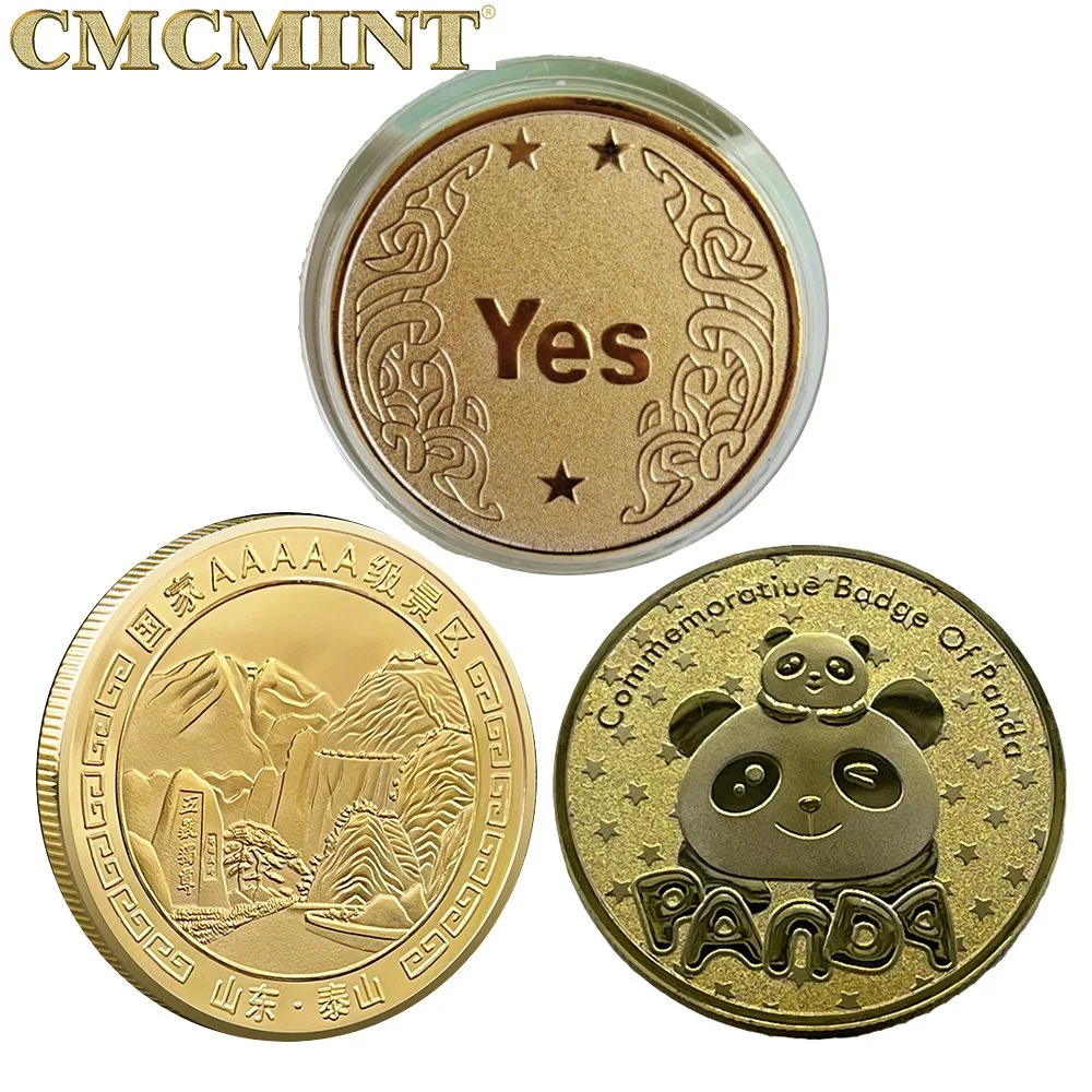 High Quality Custom Big Challenge Coin 3D 2D Metal Souvenir