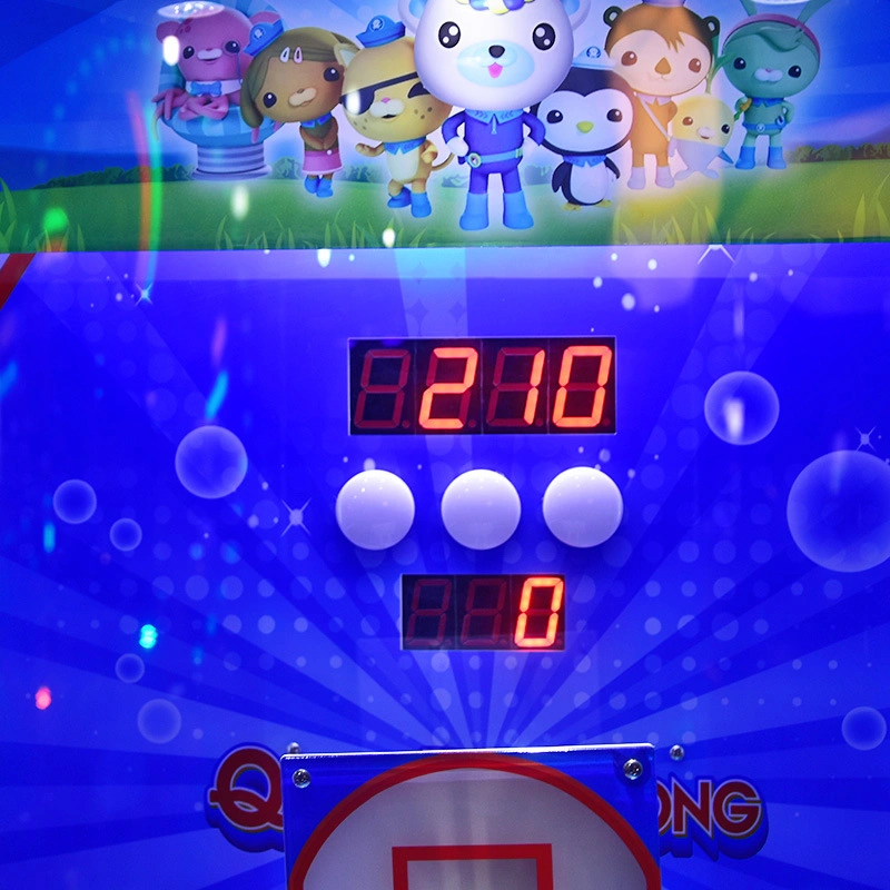 Coin-Operated Crazy Basketball Gift Machine Kiddie Acrade Game Machine