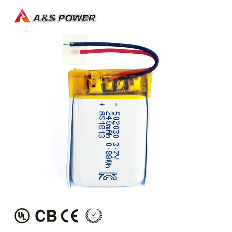 Großhandel/Lieferant 503034 460mAh 3,7V Lithium-Polymer-Batterie für PDA-Produkte