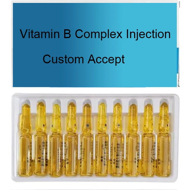 Certificação de GMP vitaminas do complexo B Calculador de cuidado da pele Anti-Aging 2ml