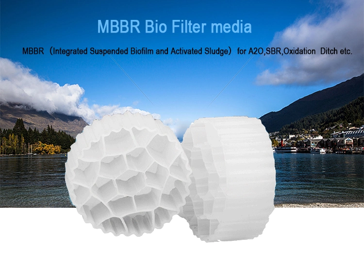 Hoher Efficienty Filter materielle Mbbr Biokugel-Filter-Media für Watster Wasserbehandlung