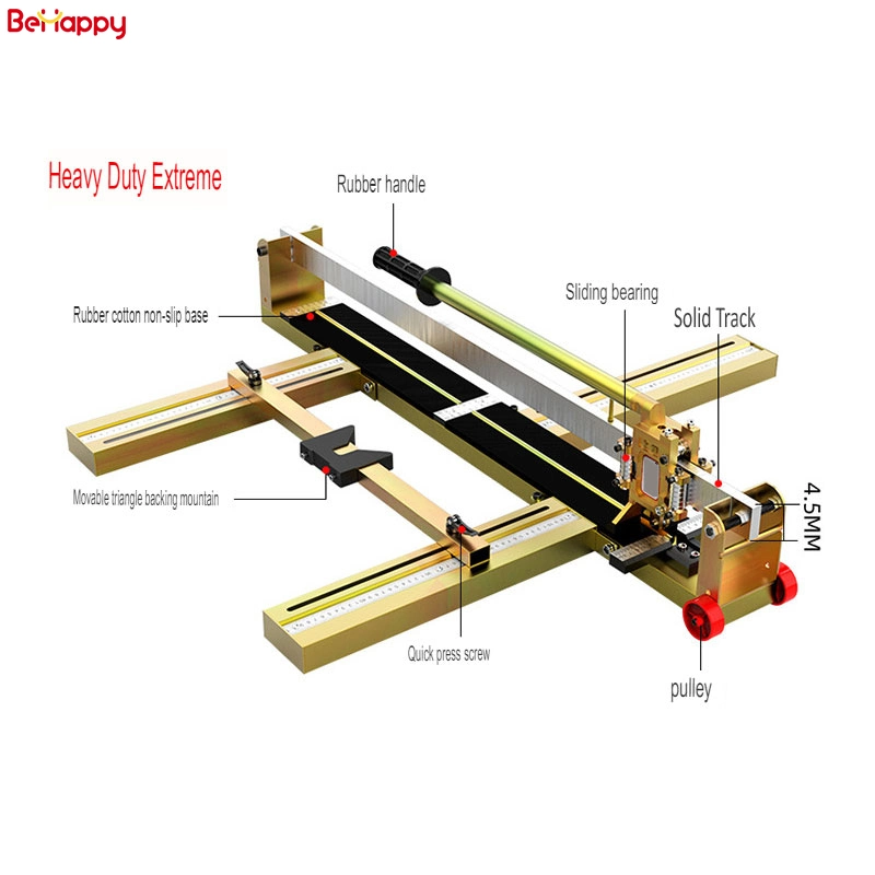 1200mm manuel avec le laser de la faucheuse de tuiles de céramique en vogue de la Chine les outils à main électrique