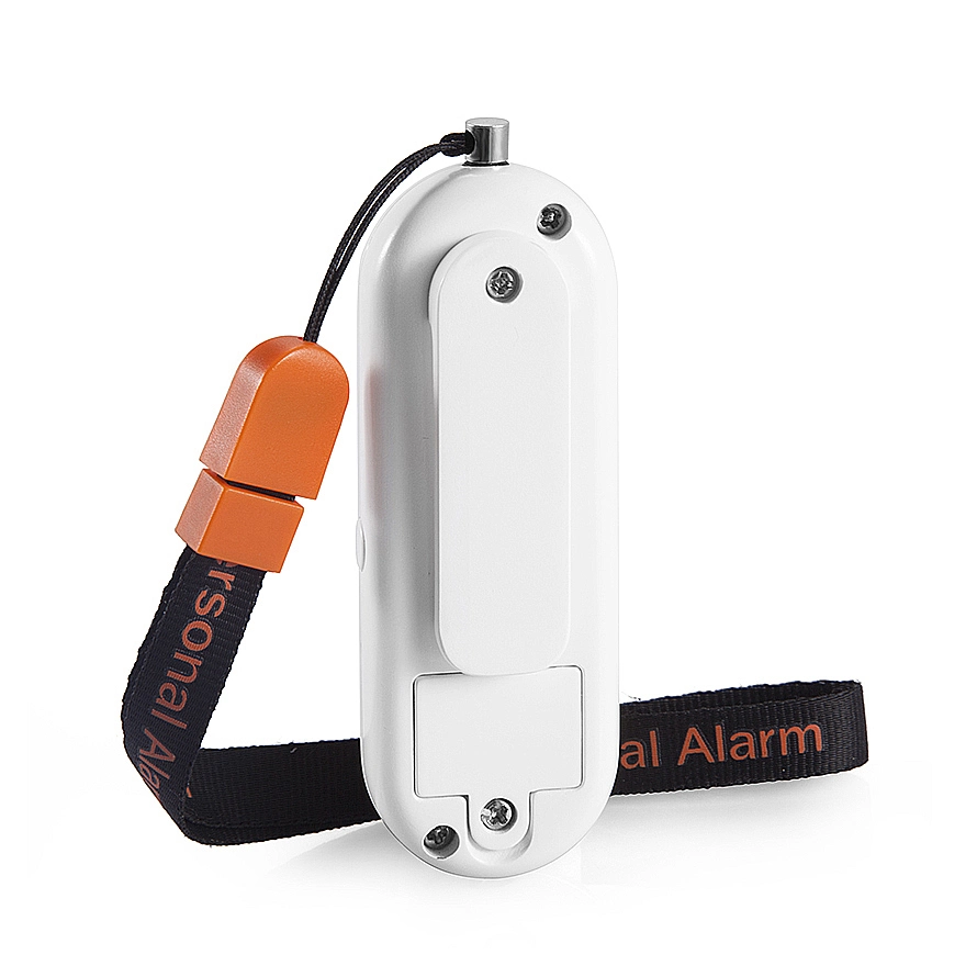 Sirena de alarma personal antiataque con Pedómetro y LED 125dB