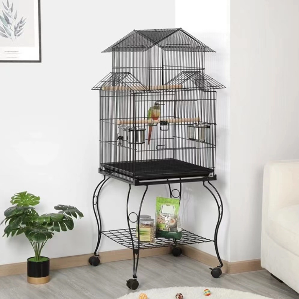 OEM personnalisés ODM Metal cages à oiseaux Big Bird Cage grand la porte