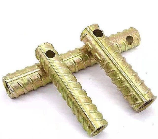 18mm Steel Threaded Sleeve Thread Rebar Coupler