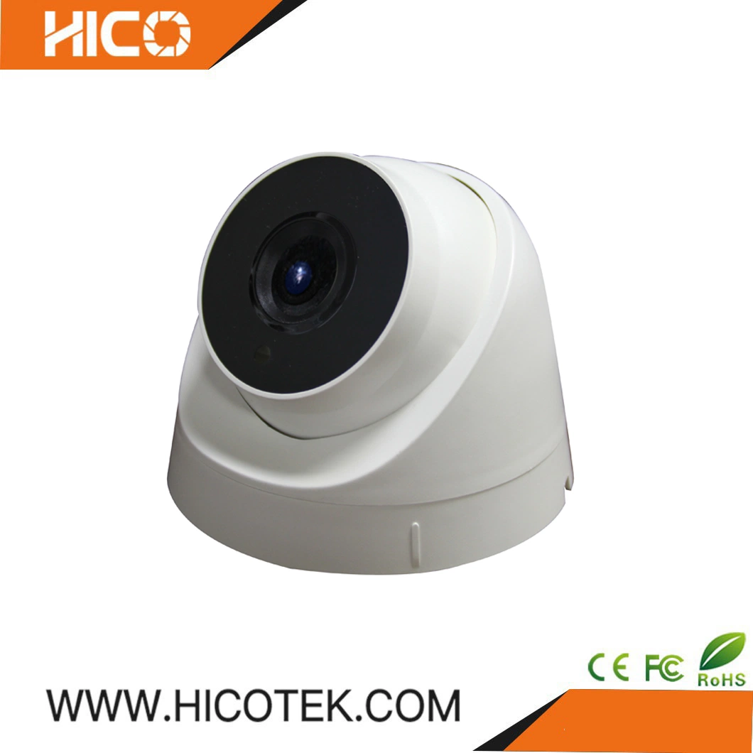 شبكة بدقة 1080p لشبكة CCTV IP وحدة التحكم المركزي Plastic Dome Turret كاميرا الأمان الصغيرة IR Night Vision