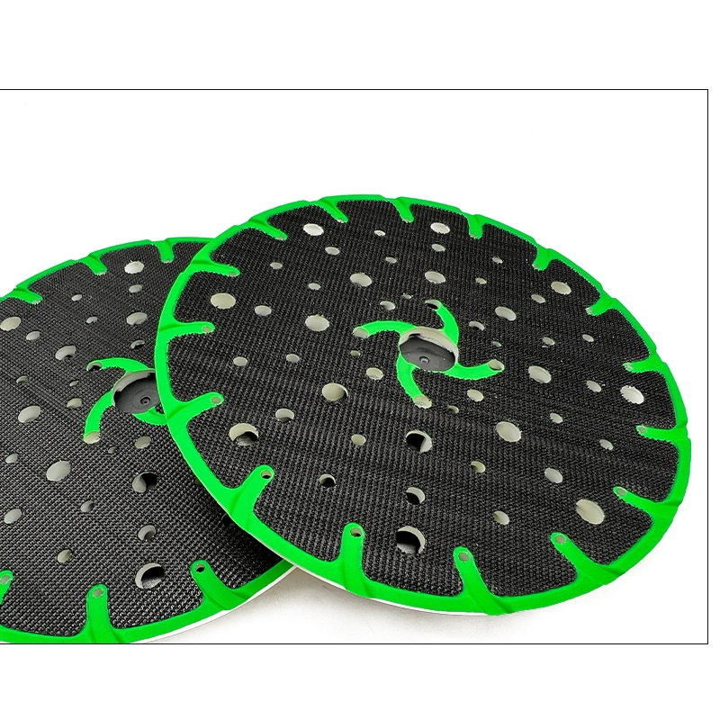 6inch 49hole PU Plastic Backing Pad Hook & Loop Backing Plate for Car Polisher