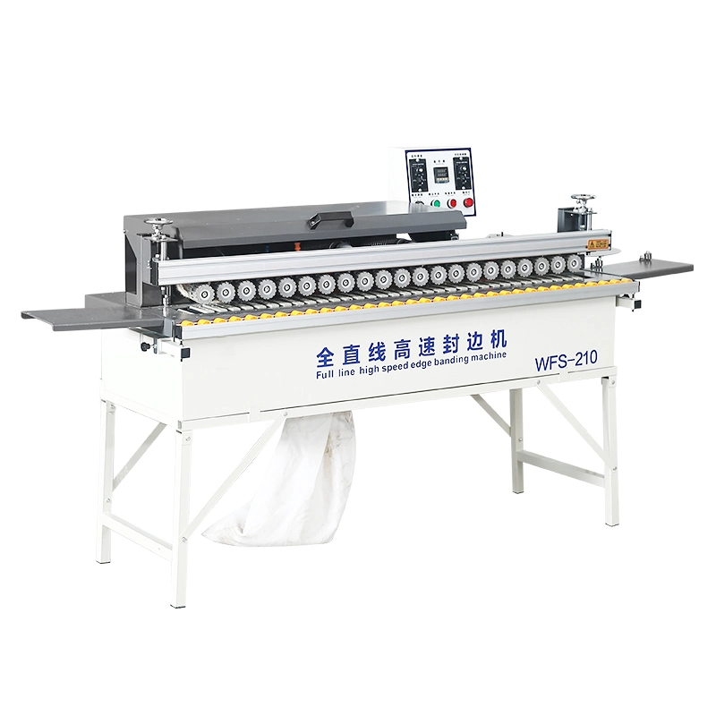 Wood PVC Woodworking Straight and Curve Automatic Edge Bander Small Edge Edging Lipping Banding Trimmer Machine
