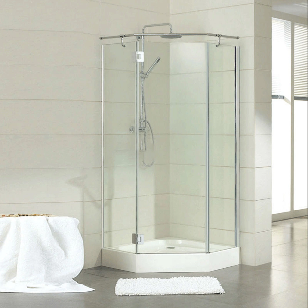 Qian Yan porte-douche en porcelaine salle de bains complète luxueuse Salle de douche à vapeur personnelle de luxe SS, style moderne Avec sauna