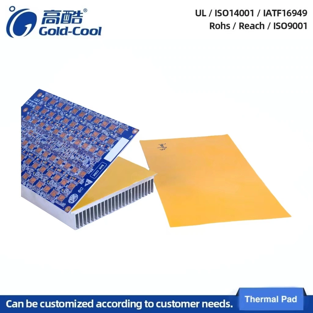 LED Heat Dissipation Material Heat Conductive Silicone Sheet Used in Uav Household Appliances