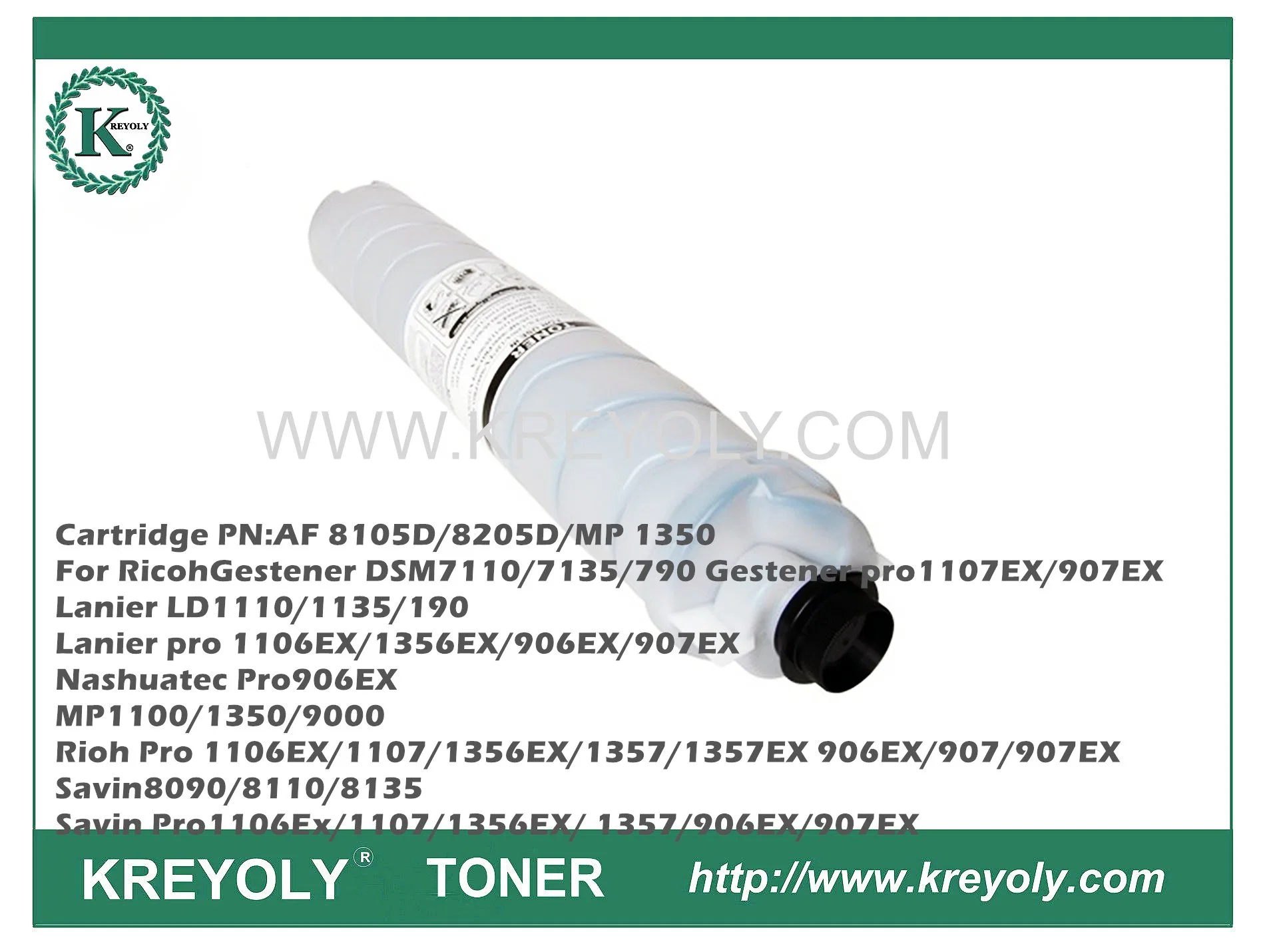 Compatible Toner for Ricoh Pro 1106EX/1107/1356EX/1357/1357EX 906EX/907/907EX