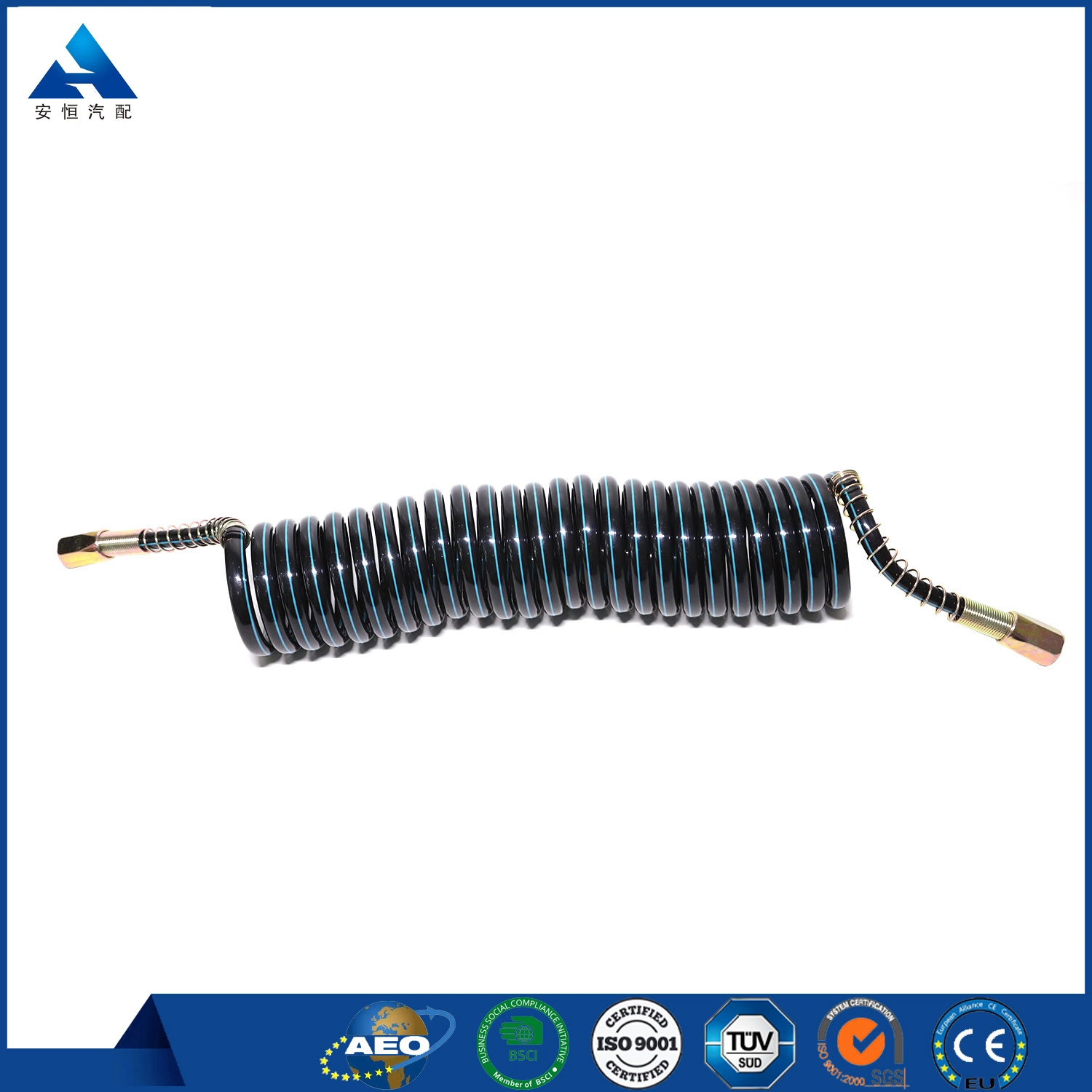 6-51mm 2inch Braided Steel Wire Reinforced Flexible Oil Suction Industrial High Pressure Hydraulic Rubber Hose SAE