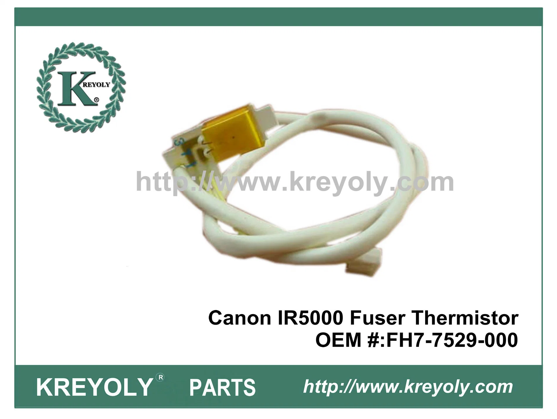 Unité de fusion thermistance compatible FH7-7529-000 pour imprimante Canon IR5000