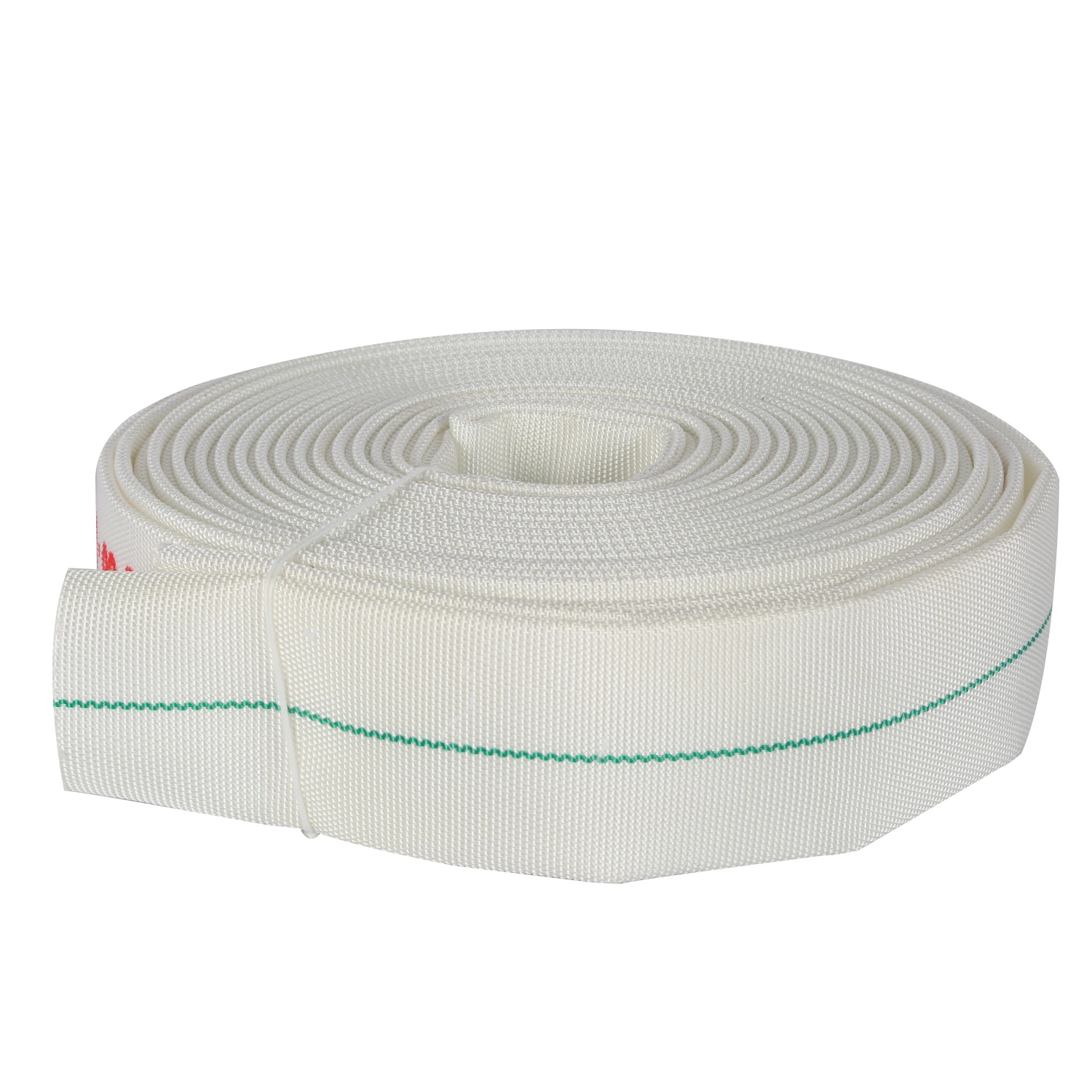 1.5/2.5 pulgadas de diámetro, chaquetas de doble capa de PVC de poliéster/TPU resistente al agua flexible de caucho forro lienzo Layflat Gabinete de la lucha contra la manguera Hidrante