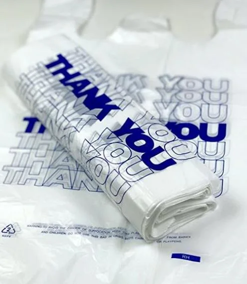 HDPE Food Grade Biodegradable T Shirt Plastic Bag Wholesale/Supplier on Roll