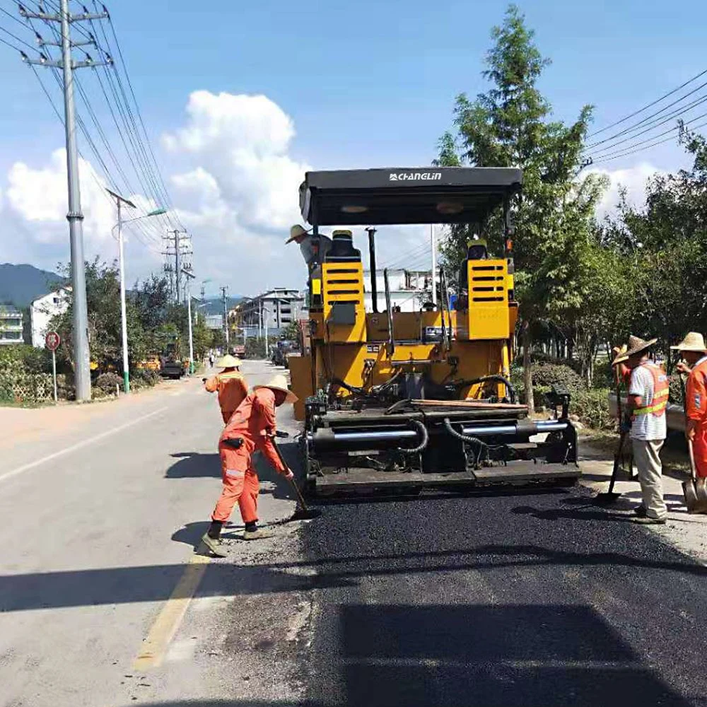 ماكينة الرصف الهيدروليكية الكاملة Changlin جاهزة للشحن Gya6000lb