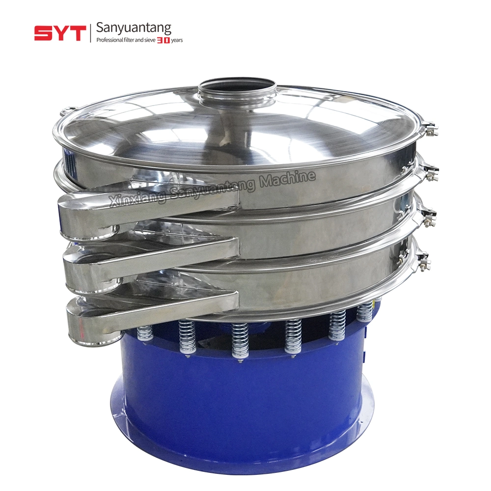 Rotary Sieve Shaker Paper Vibration Screening Machine Filtering Sifter