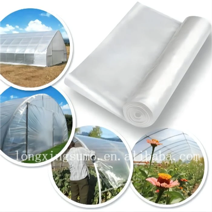 Plastic Film Greenhouse Heat Resistant Film for Greenhouses Anti Drip Woven Greenhouse Film Polycarbonate Plastic