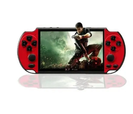 Portable Retro X7 Plus 5.1 Inch 8GB Video Gaming Handheld Console Nostalgic Classic Dua Player for PSP 10000+ Games