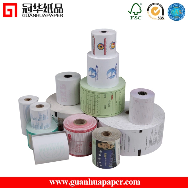 80X80mm or Custom Size Colored Thermal Paper Roll with ISO Certificate