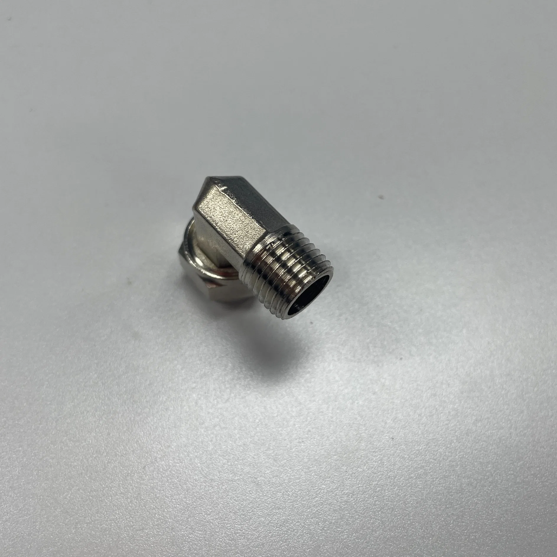 Stainless Steel Elbow Connector with Internal Thread for Pneumatic Hexagonal Tube Quick Couplings