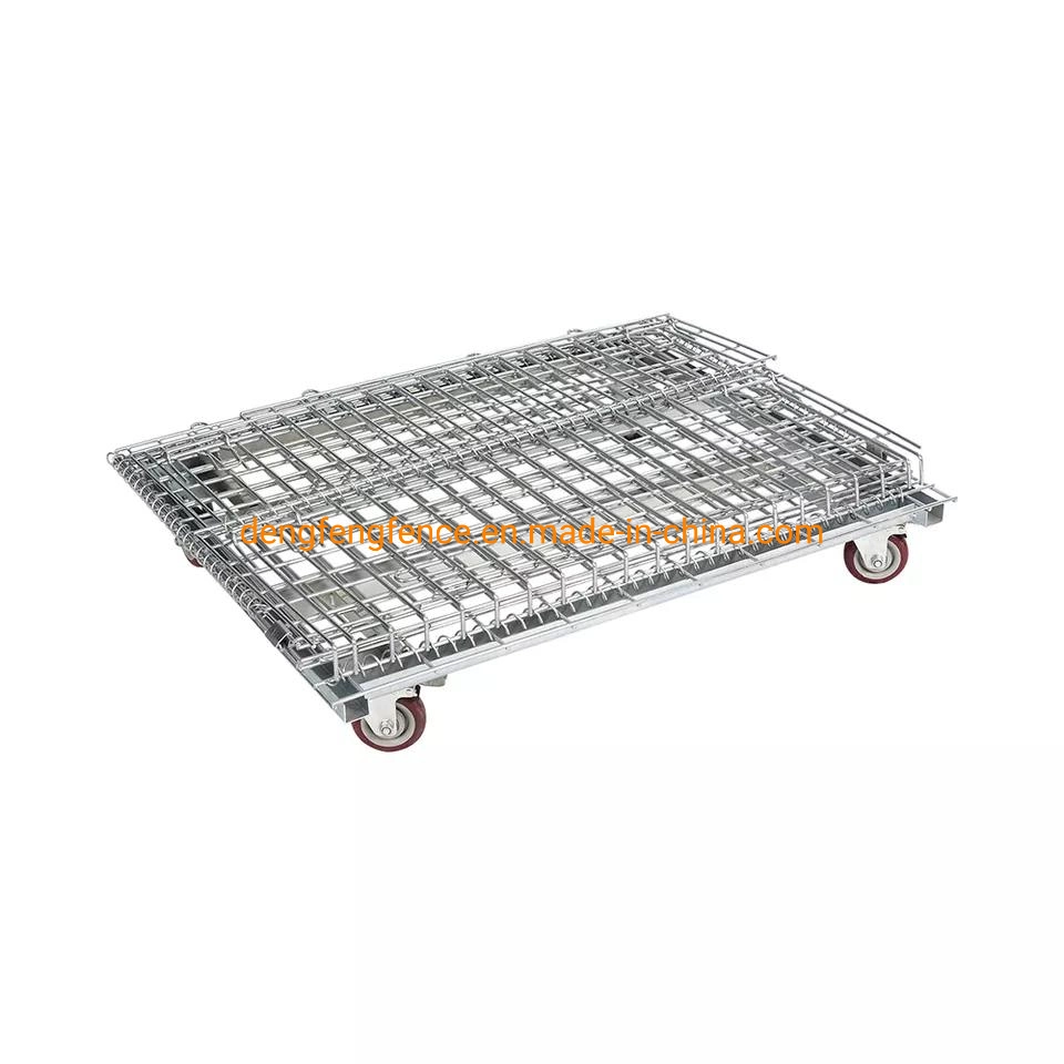 High Storage Capacity Metal Storage Cage for Cargo Storage Transportation