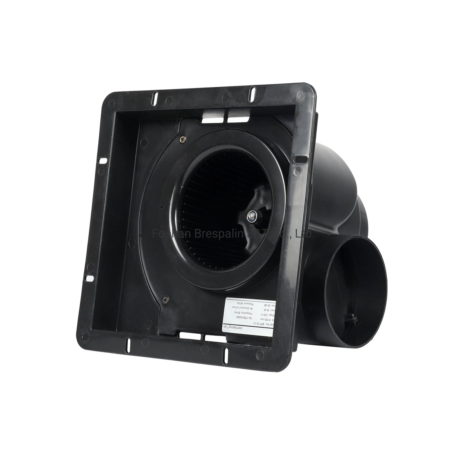 Best Price 100mm PP Plastic Elevator Ventilation Inline Duct Ceiling Mounted Exhaust Fan