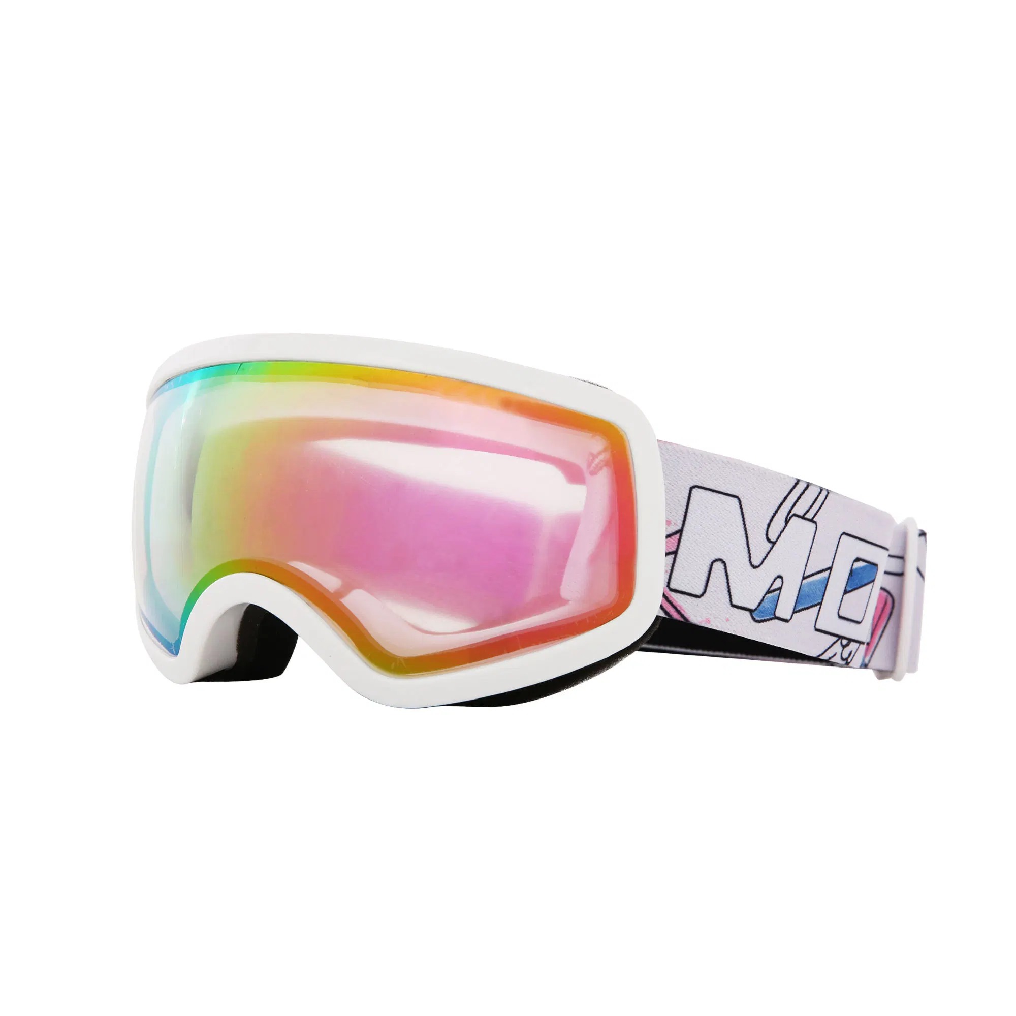 Anti Fog Ski Glasses Straps Magnetic Lens Kids Ski Goggles