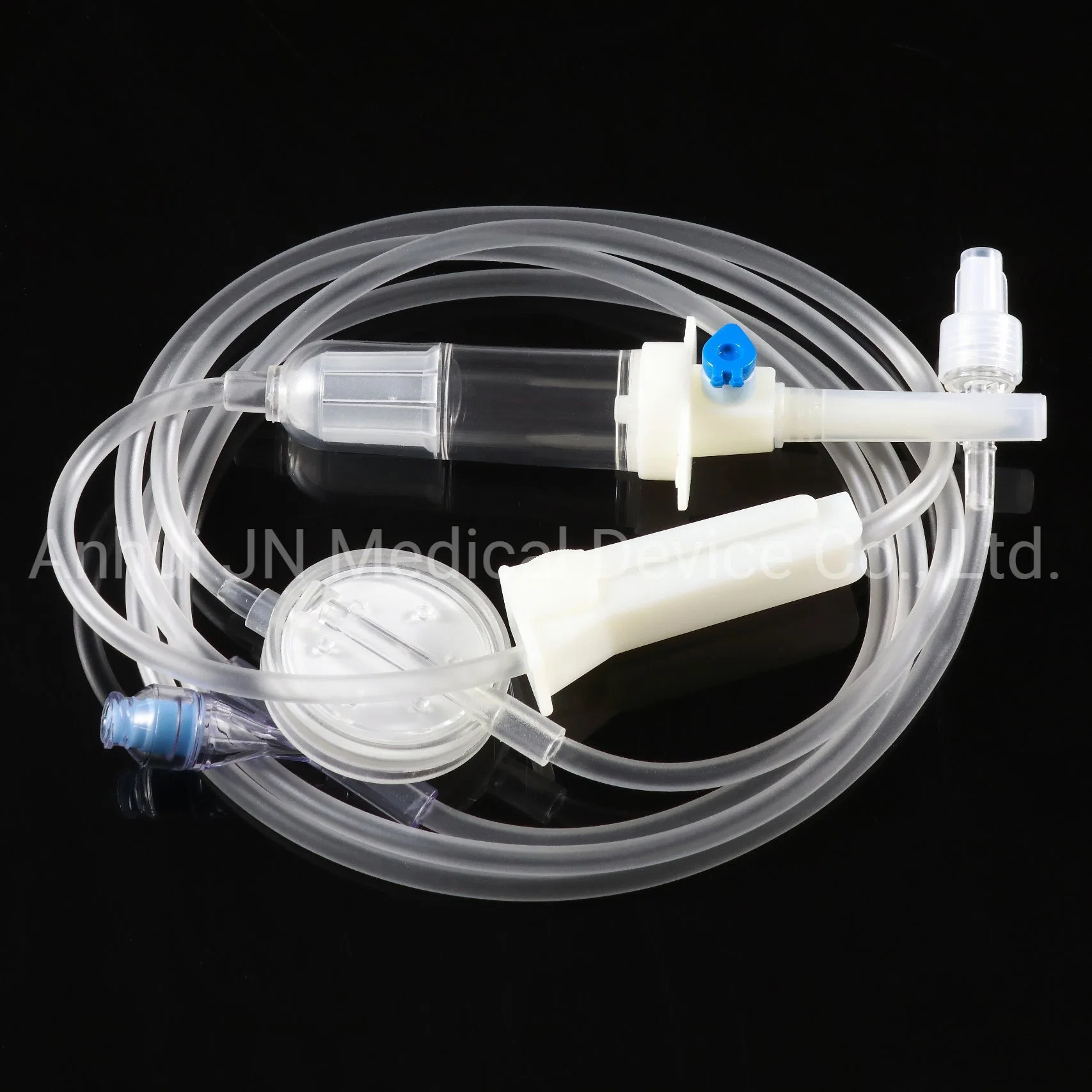 Disposable Sterile Precision Flow Control Medical IV Infusion Set with CE Approval