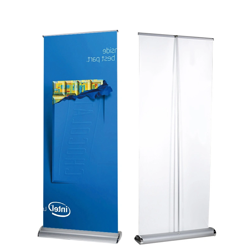 Free Print Advertising Aluminum Roll up Banner Portable Retractable Pull up Banner Display Rollup Stand