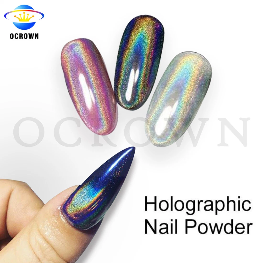 Holographic Effect Powder Spectraflair Holo Rainbow Pigment for Nail Paint