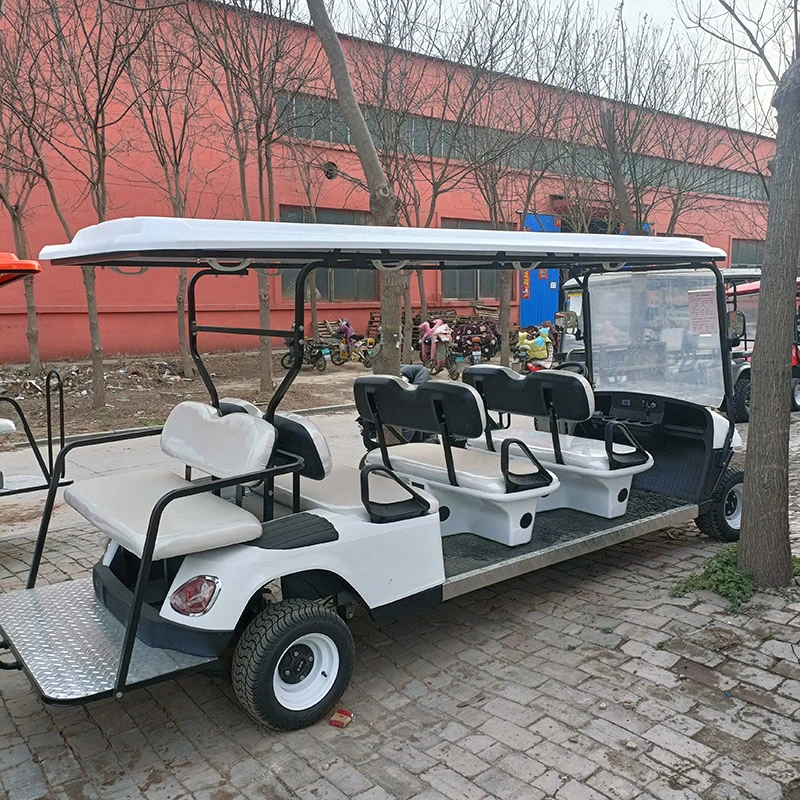 Autobús turístico eléctrico cochecito de golf Golf 2 4 6 8 plazas de turismo mayorista Vehiclegolf Yisen Fábrica de Coches Auto