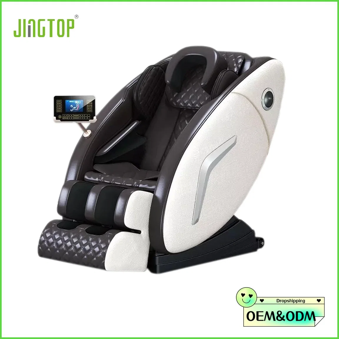 Jingtop Factory Wholesale/Supplier Logo de cliente Robot manos Wireless Control remoto Silla de masaje en casa