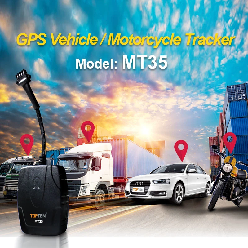 New 3G GPS Tracking Device Car Tracker Power Save, Checking Real Location with Route Playback (MT35-TN)