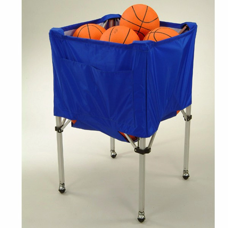 Collapsible Ball Cart Foldable Wheeled Ball Cart Portable Ball Cart Sports Equipment Esg13276