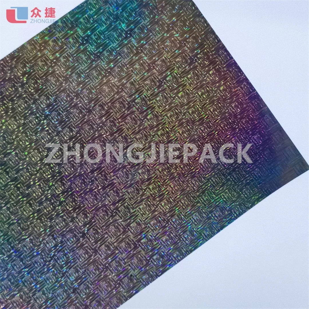 Commodity Packaging Transfer Holographic Paperboard Laser Paper for Offset Printing