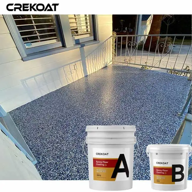 Top Coat Resin Car Metal Flakes Epoxy Floor Coating