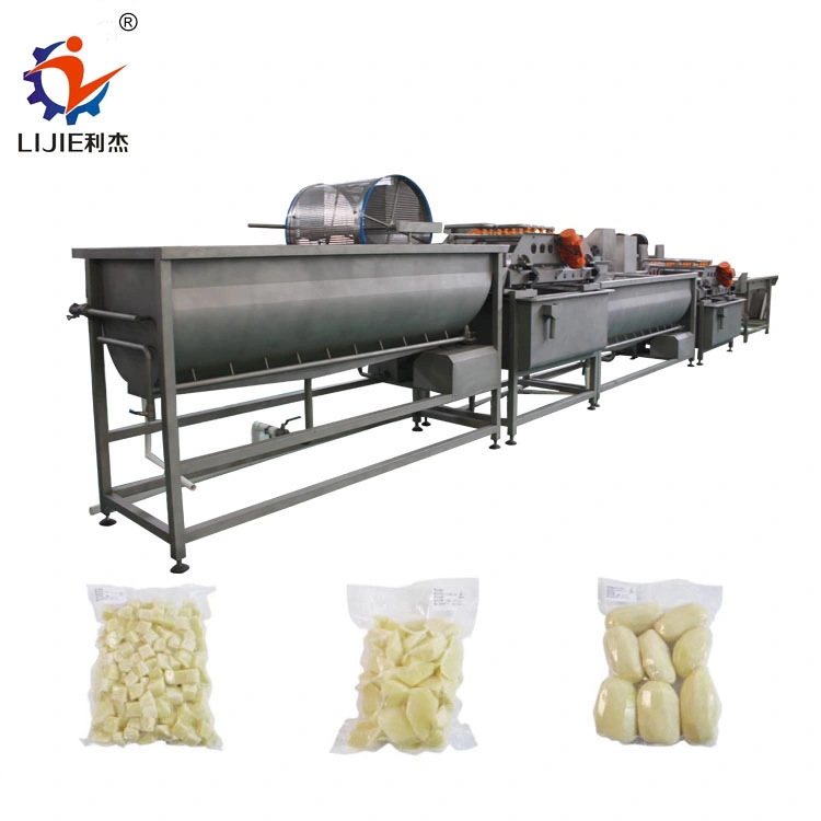 Commercial Vegetable Washing Cutting Machine with Swirling Flow