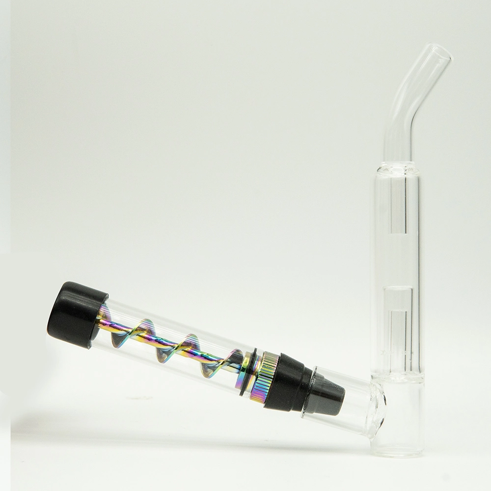 7p Mini3 Kit Bubbler Packaging Box Multicolored Portable Metallic Screw Glass Smoking Accessories