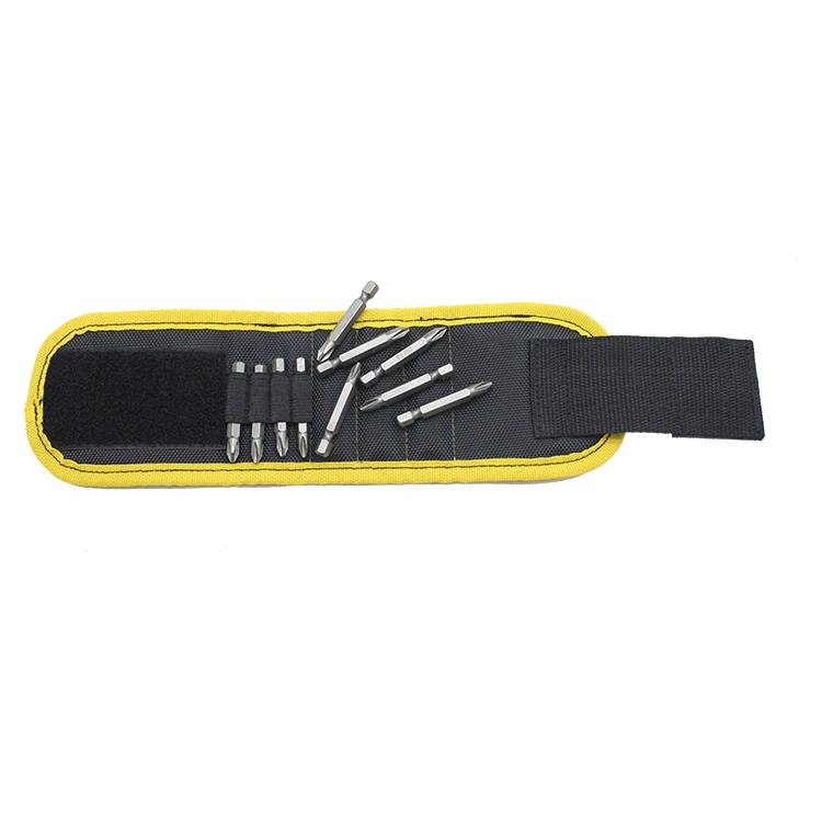 Breathable Work Strong Magnetic Tool Wristband with Nail Set Tool Bag