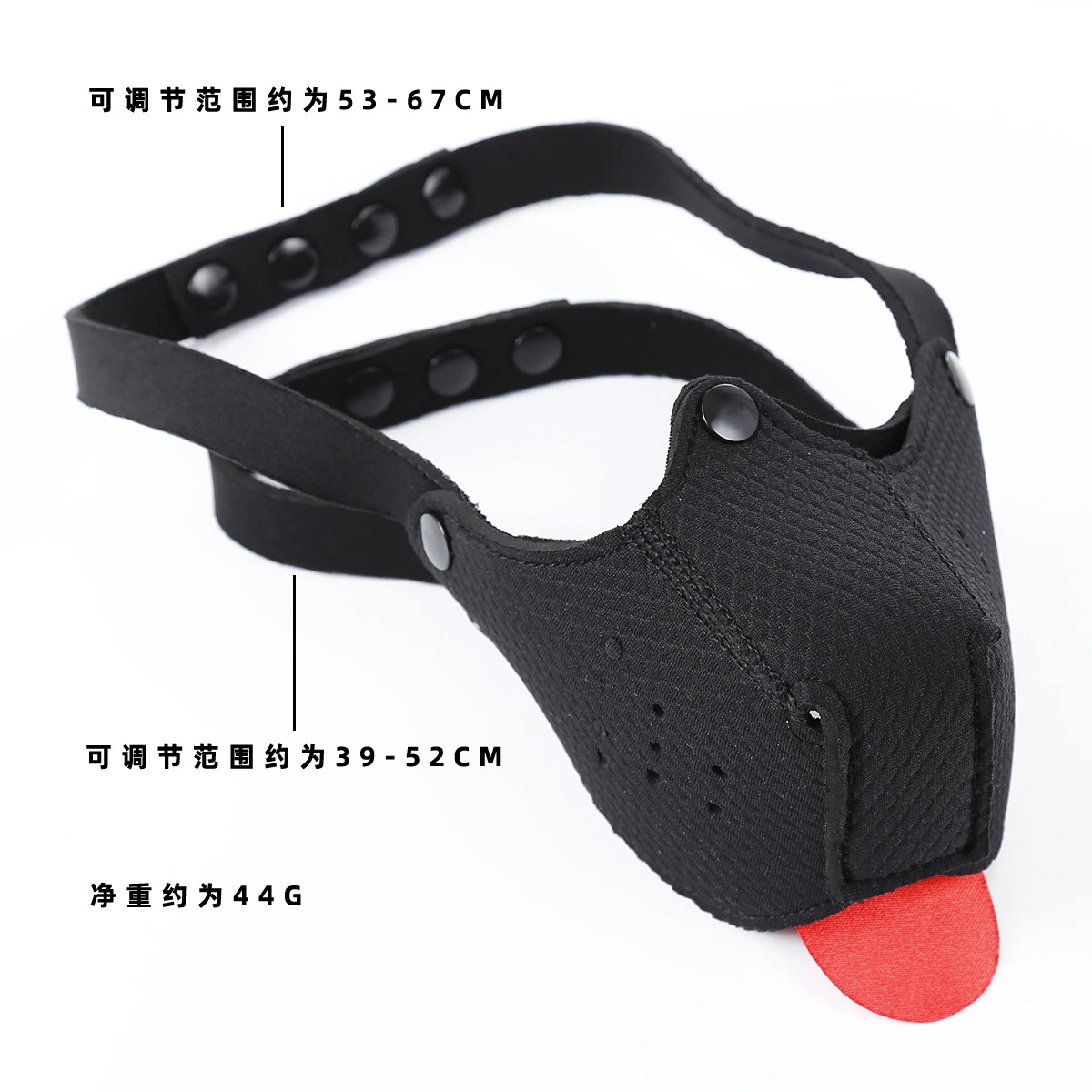 Mog Latest Custom-Made Sex Head Restraints Leather Hood Sexmask Sexy Cosplay Role Puppy Play Toys