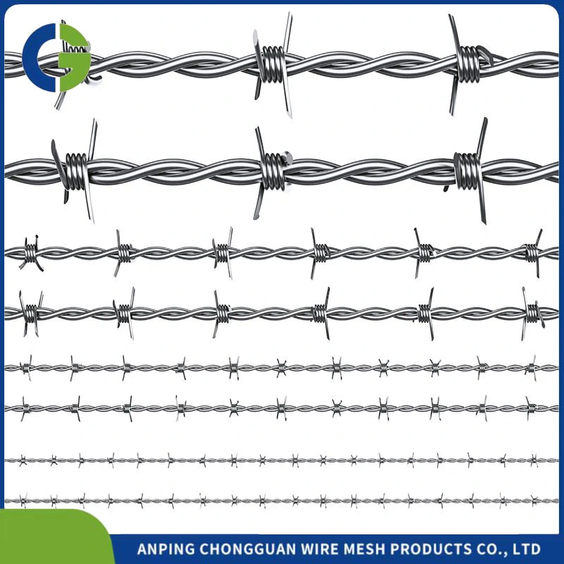 Venda por grosso de calibre 12 calibre 10 20 Fio Único Medidor galvanizados a quente elétrico 50kg Arame farpado preço para a Nigéria a Argélia Wire Mesh