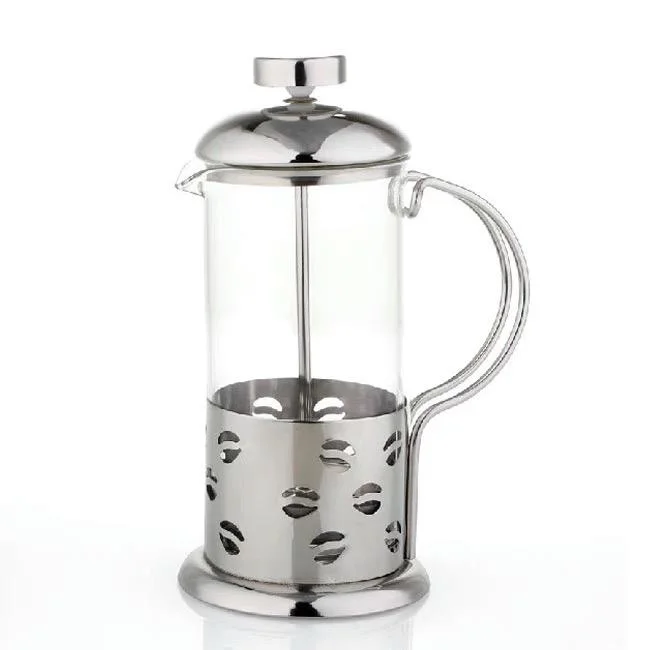 French Press Kaffee Teekanne Glas &amp; Edelstahl Kaffee Krug Percolatoren